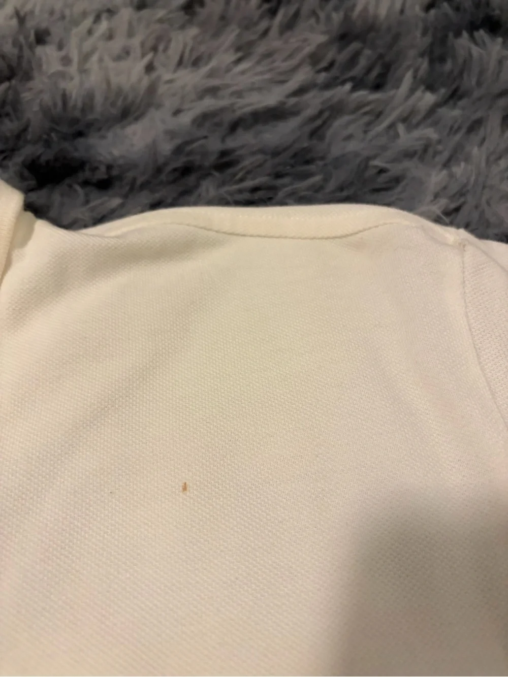 Vintage Polo Jeans Co Ralph Lauren White Polo Shirt USA American Flag Men's XXL⁠